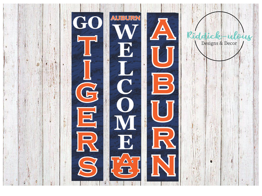 SVG ONLY- Auburn Welcome Board