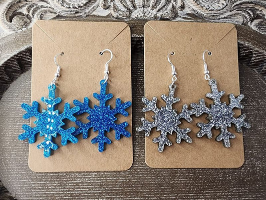 SNOWFLAKE DANGLES- SVG ONLY